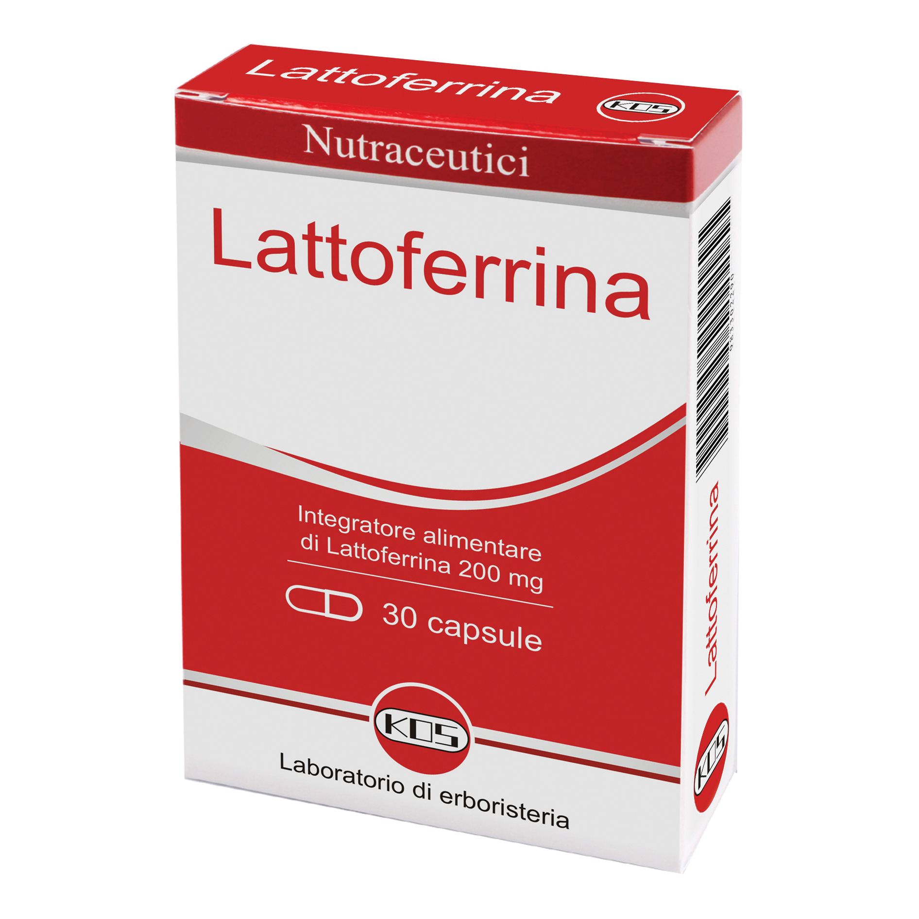 KOS Lattoferrina 200 mg 30 Capsule