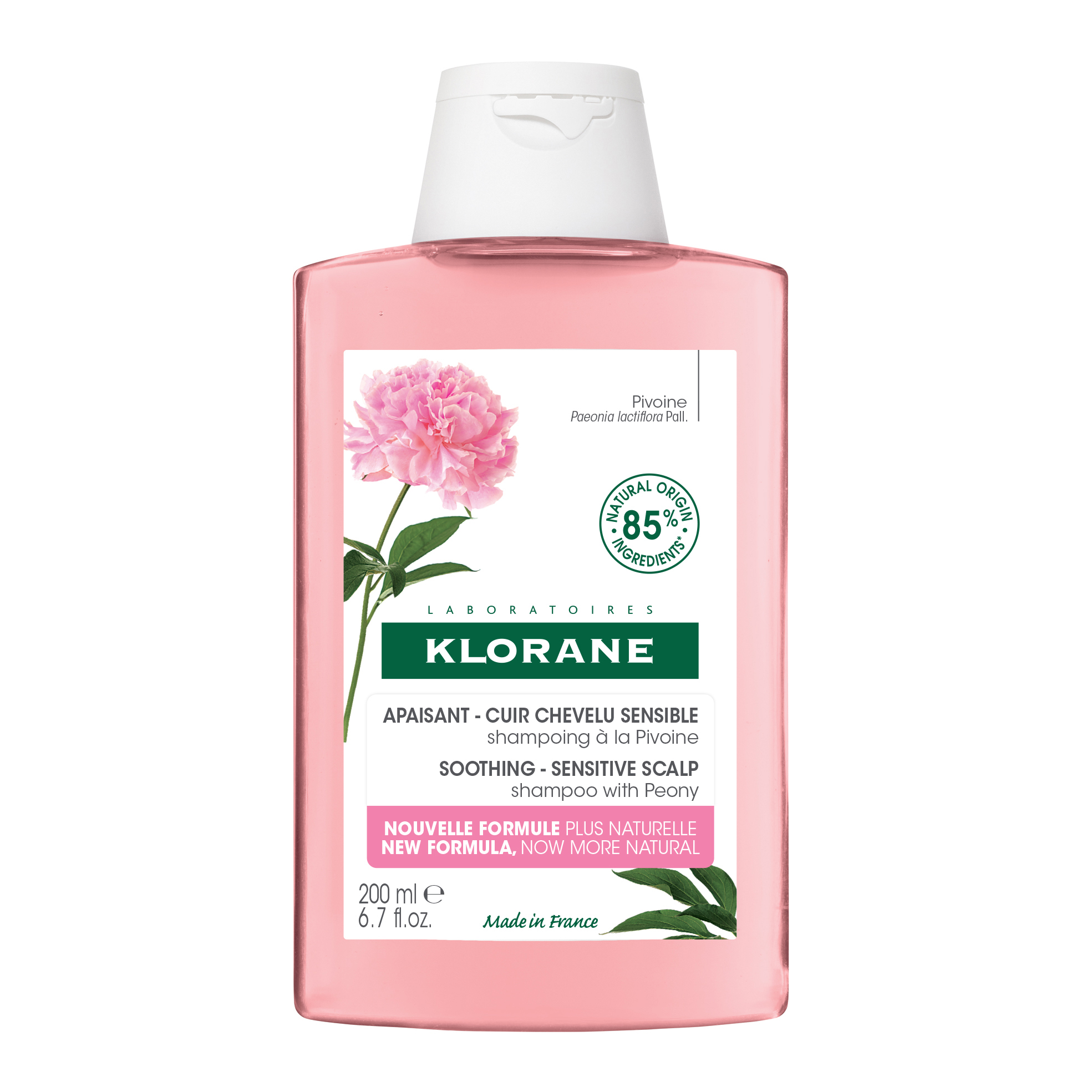 KLORANE SHAMPOO PEONIA 200ML