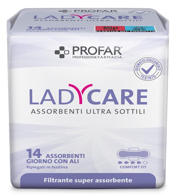 Profar Ladycare Assorbenti Giorno Ali 14 pz