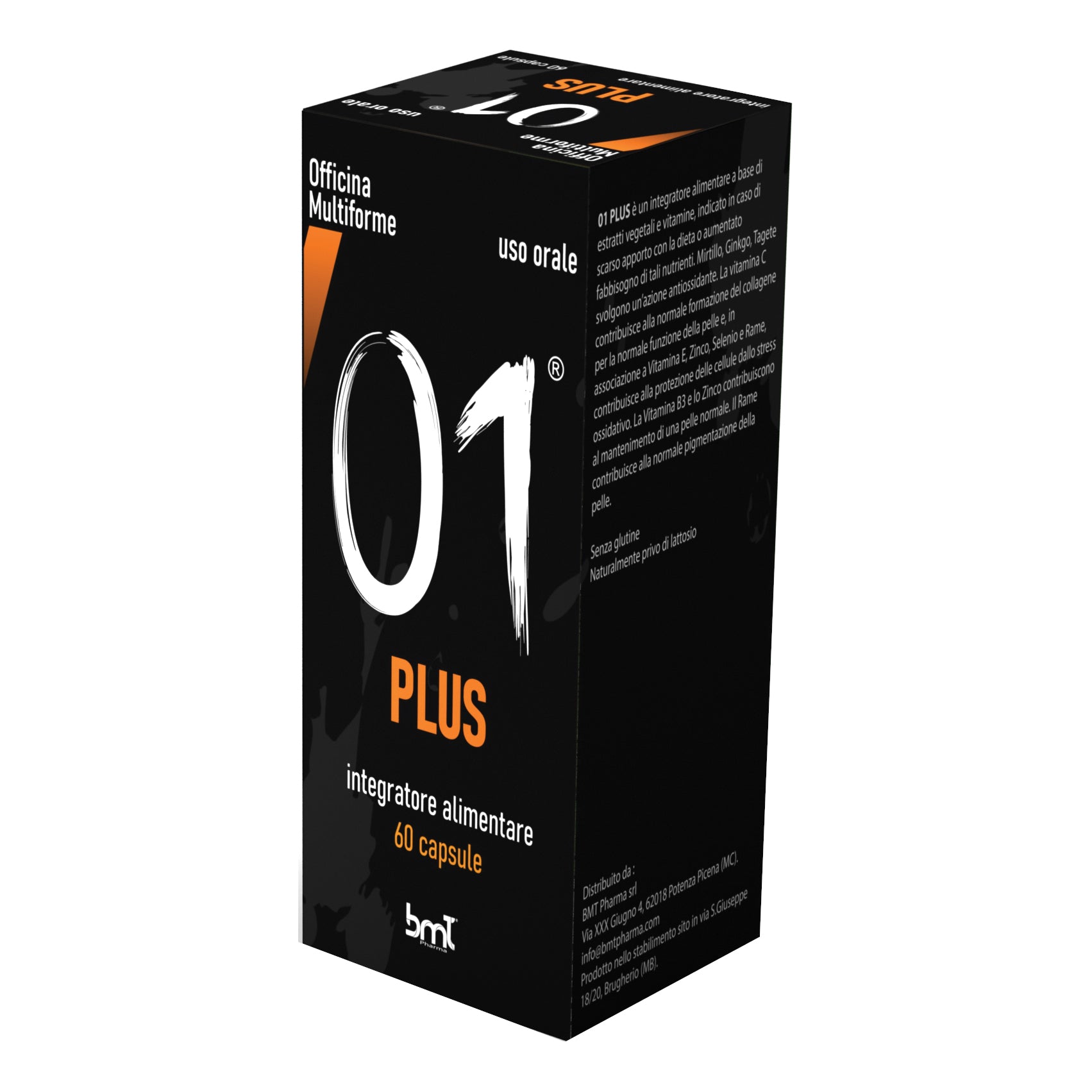 Officina Multiforme 01 Plus Integratore Per La Pelle 60 Capsule
