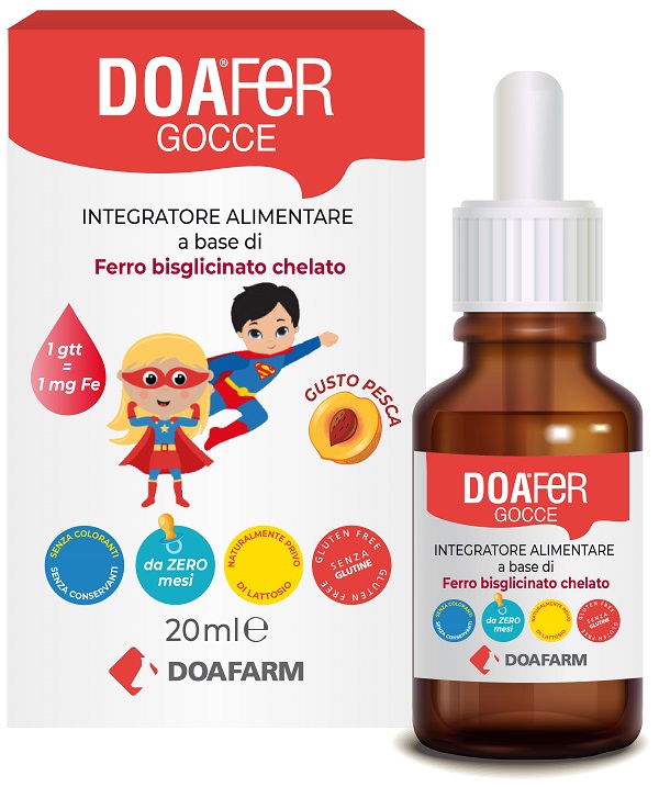 DOAFER GOCCE 20ML — confronto prezzi