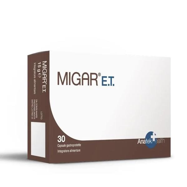 Anatek Health Italia Migar Et Integratore Alimentare a Base di Equolo 30 Capsule — confronto prezzi