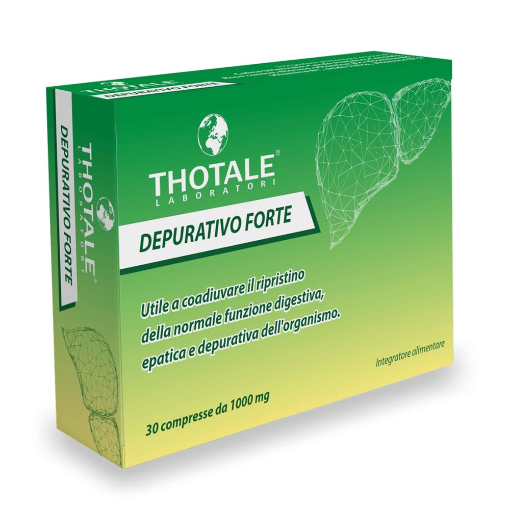 Thotale Depurativo Forte Integratore Per La Funzione Epatica 30 Compresse — confronto prezzi