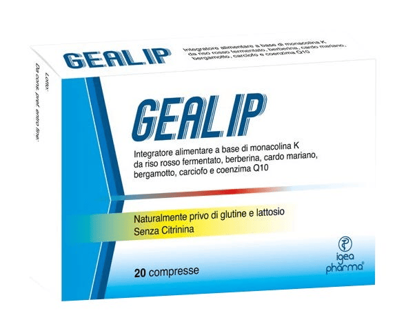 Gealip Integratore Colesterolo 20 compresse