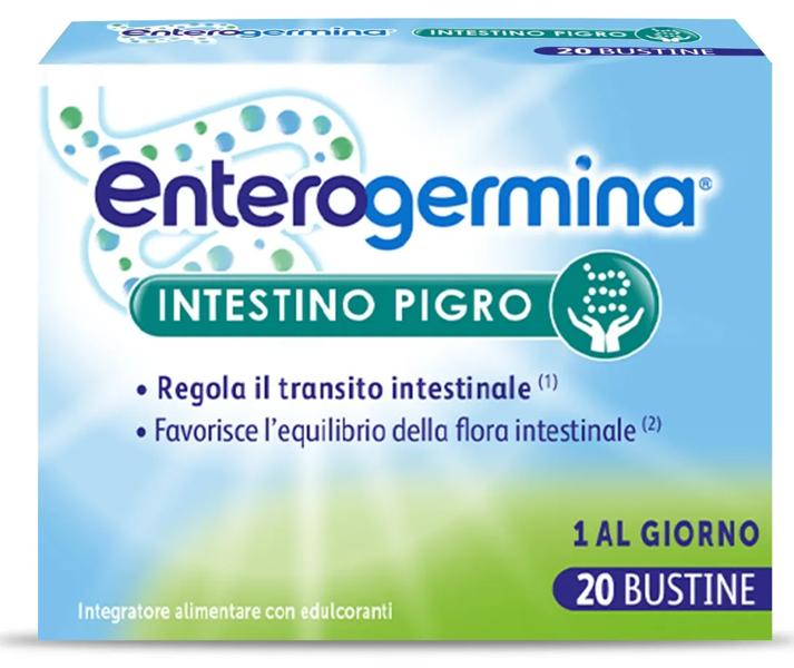 Enterogermina Intestino Pigro 20 Bustine Integratore Regolarità Intestinale