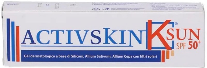 Activ Skin K Sun Spf 50+ Gel Dermatologico A Base Di Siliconi Per Il Trattamento Di Inestetismi Cutanei 30ml