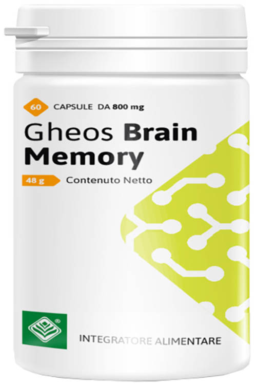 Gheos Brain Memory Integratore Per Le Funzioni Cognitive E Il Benessere Mentale 60 Capsule — confronto prezzi