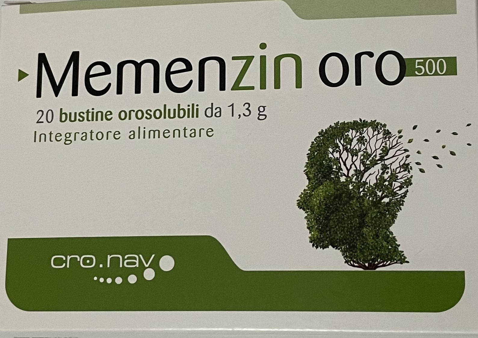 Memenzin Oro 500 Integratore Per Il Sistema Nervoso 20 Bustine Orosolubili