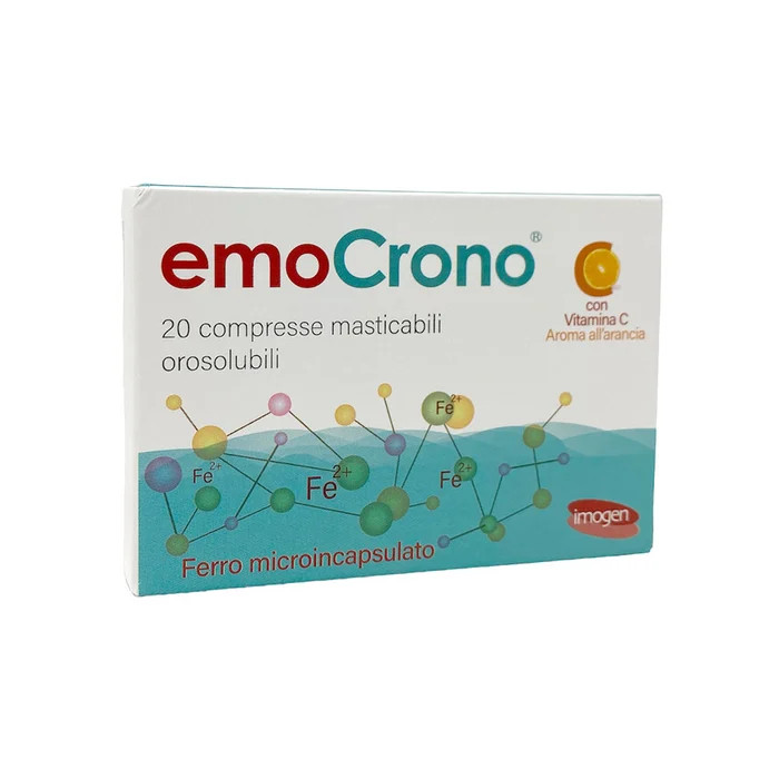 Emocrono Integratore Di Ferro E Vitamine 20 Compresse