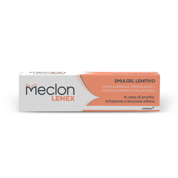 Meclon Lenex Crema Vaginale Emulgel Per Bruciore, Dolore e Prurito Intimo Esterno, Irritazione, Candida 50 ml