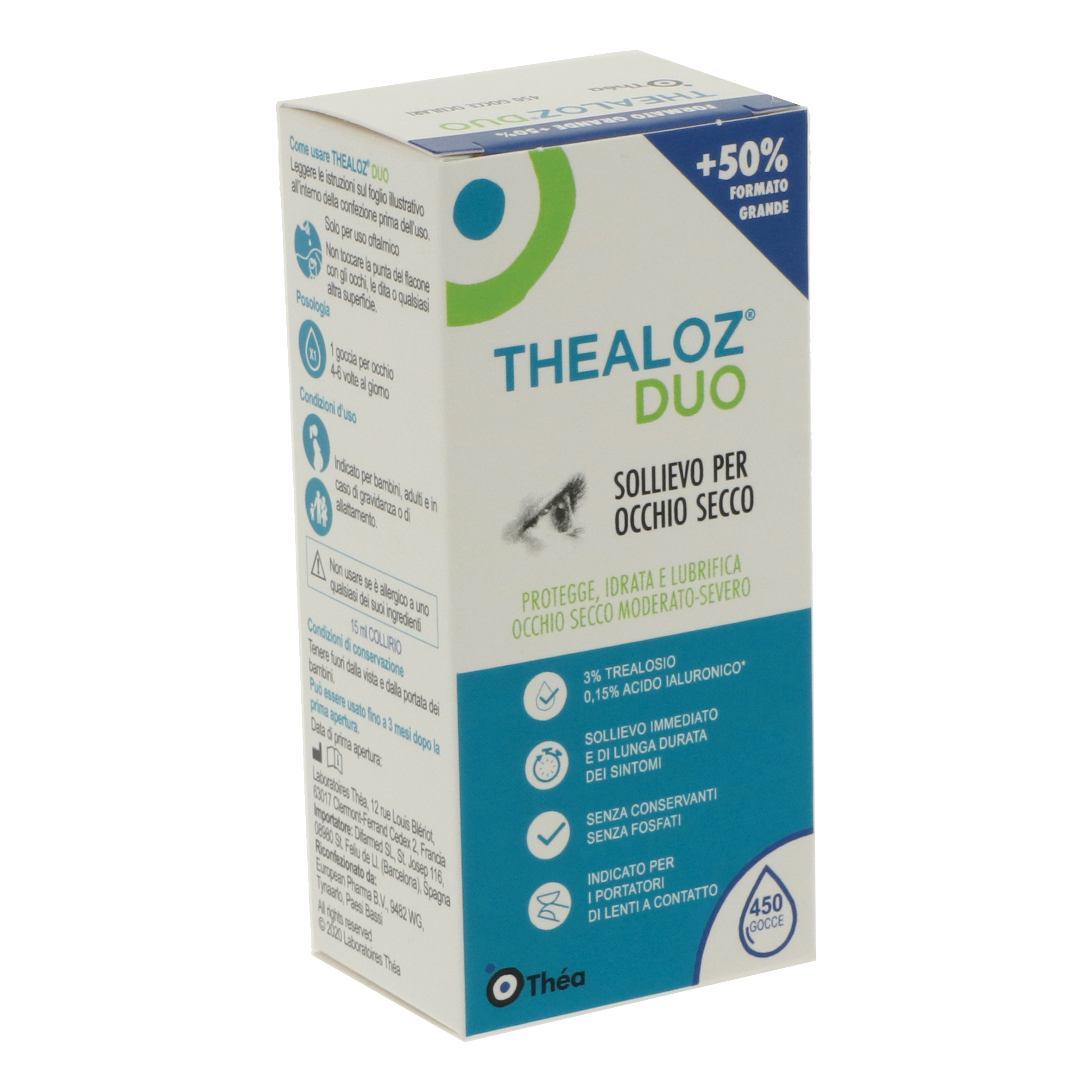 Thealoz duo soluzione oftalmica flacone 15 ml