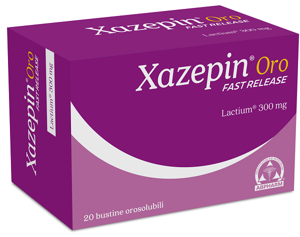 Xazepin Oro Fast Release Integratore Per Il Rilassamento 20 Bustine