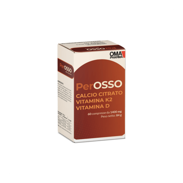 Perosso Integratore Ossa e Denti 60 Compresse