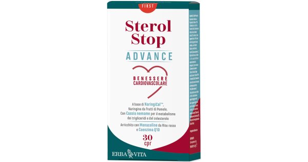 Erba Vita Metabolica - Sterol Stop Advance Integratore Alimentare, 30 compresse
