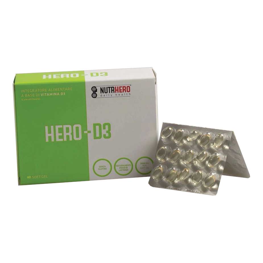 Hero d3 60 softgel — confronto prezzi