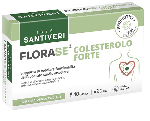 Florase colesterolo forte 40 capsule