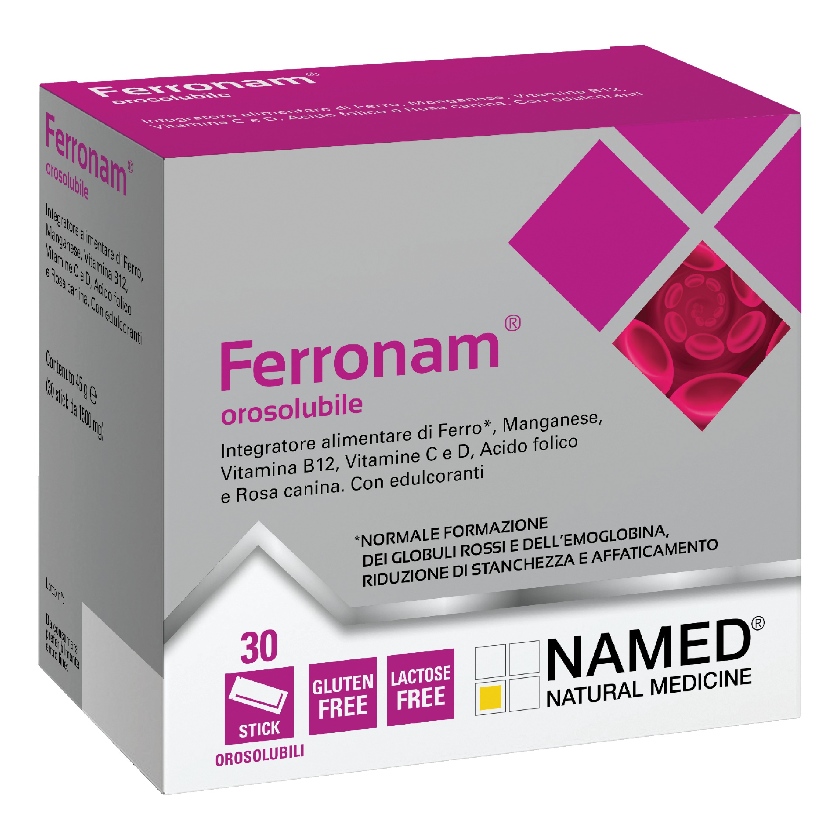 Ferronam orosolubile 30 buste
