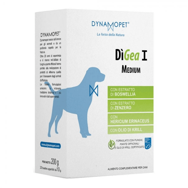 DìGea I Integratore Sistema Immunitario per Cani 20 Bustine