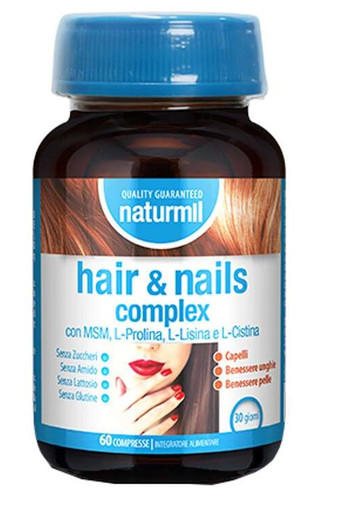 Dietmed - Naturmil Hair&Nails Complex Confezione 60 Compresse