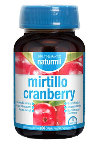 Dietmed - Naturmil Mirtillo Cranberry Confezione 60 Capsule