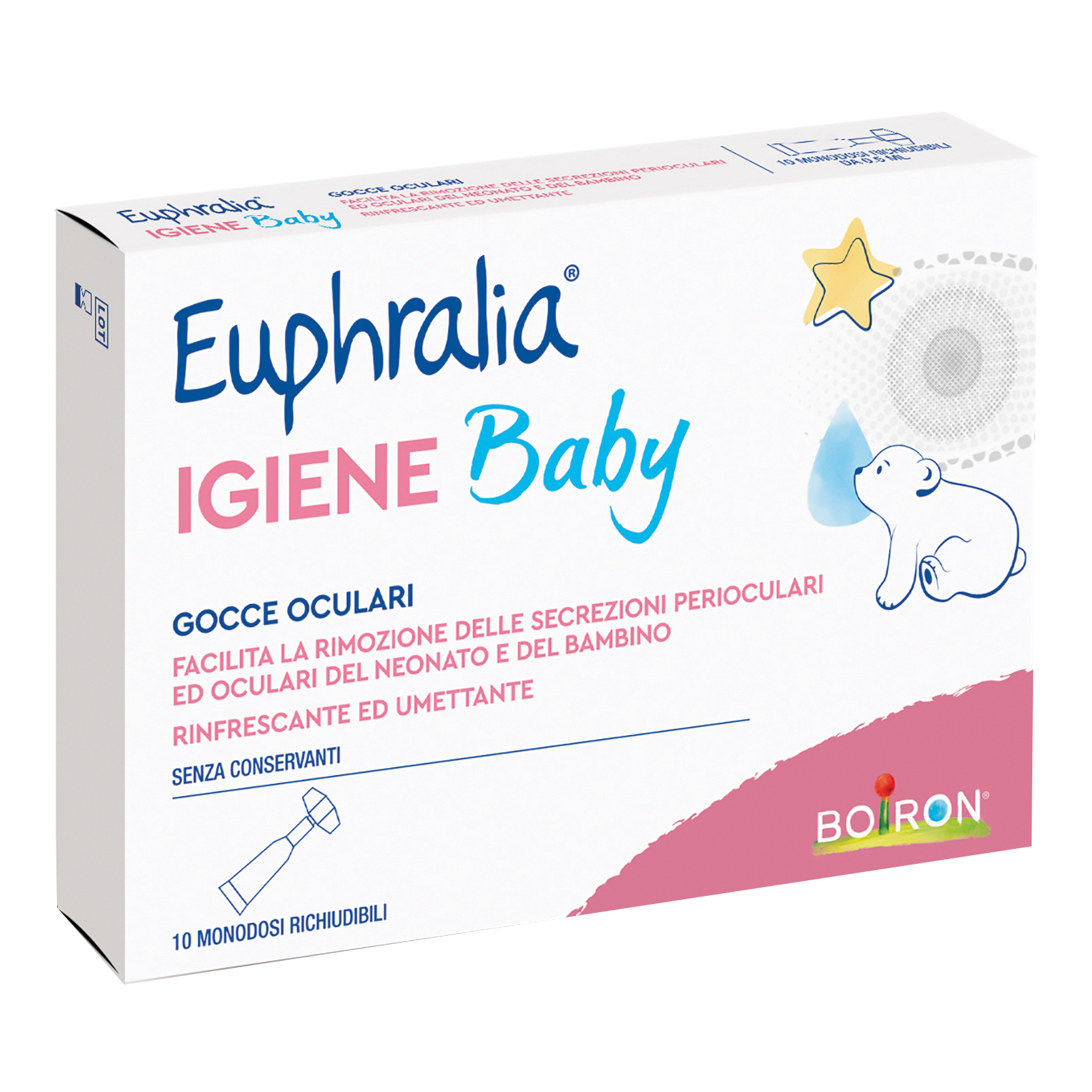 Euphralia igiene baby monodose 10 pezzi