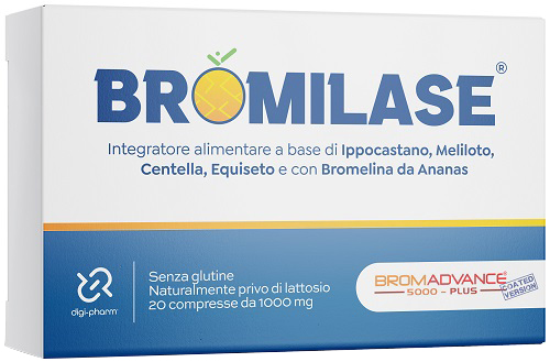 Bromilase Integratore per Cellulite e Microcircolo 20 Compresse
