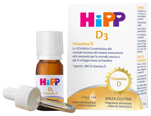 Hipp d3 integratore per bambini 5ml scade 30-10-2026