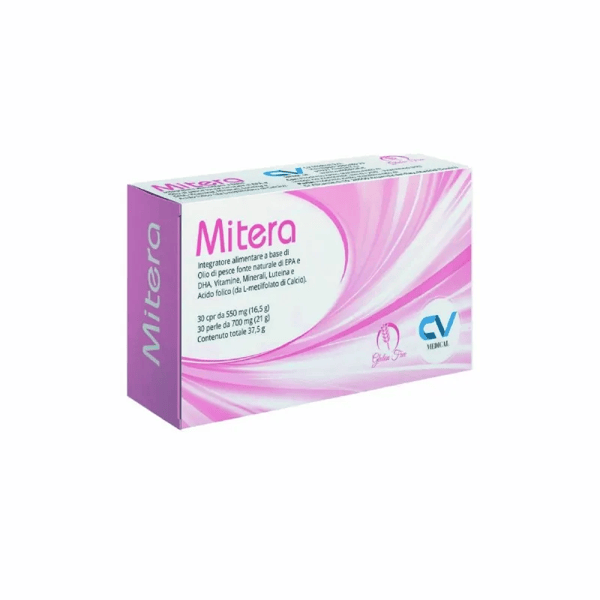 Mitera Integratore Multivitaminico e Minerale 30 Compresse + 30 Perle