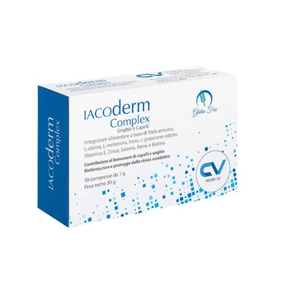 Iacoderm Complex Integratore Salute Unghie e Capelli 30 Compresse