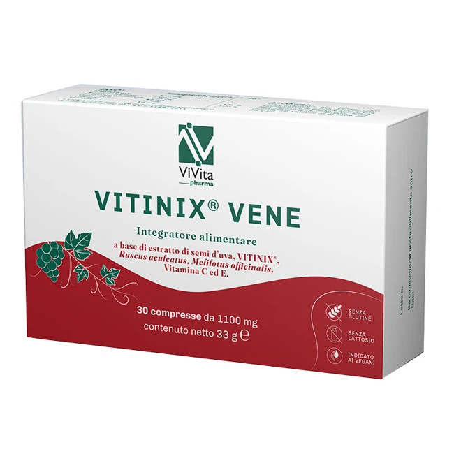 Vitinix Vene 30 Compresse 33 g