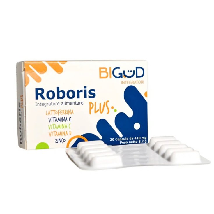 Bigud Roboris Plus 20 capsule - integratore in capsule per sostegno di energia e difese immunitarie — confronto prezzi