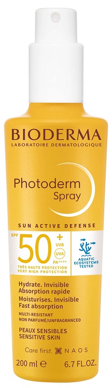 Bioderma - Photoderm Spray SPF50+ Protezione Solare Confezione 200 Ml