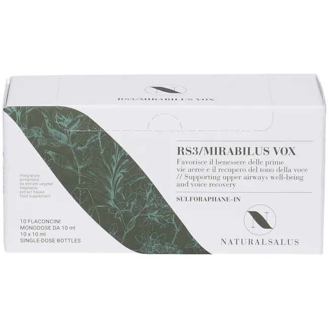 Naturalsalus, RS3 Mirabilus VOX, 10 Flaconcini