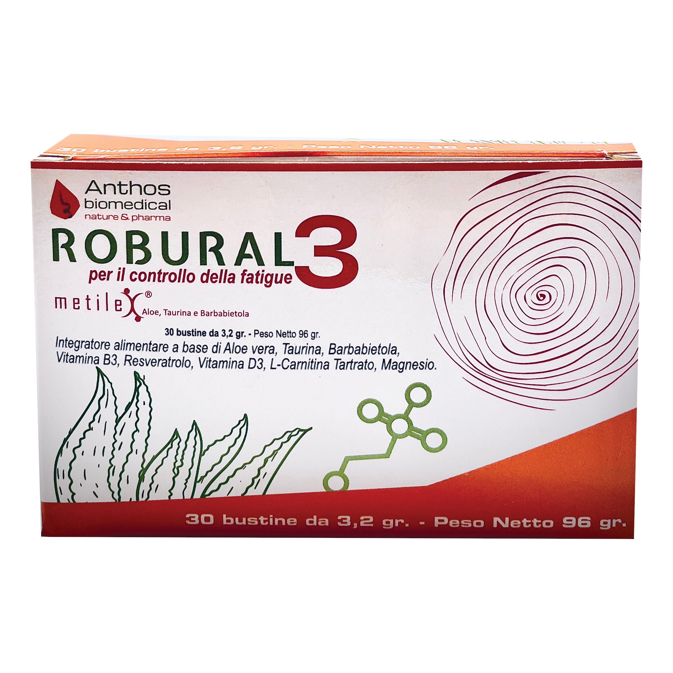 Robural 3 30 bustine da 3,2 g — confronto prezzi