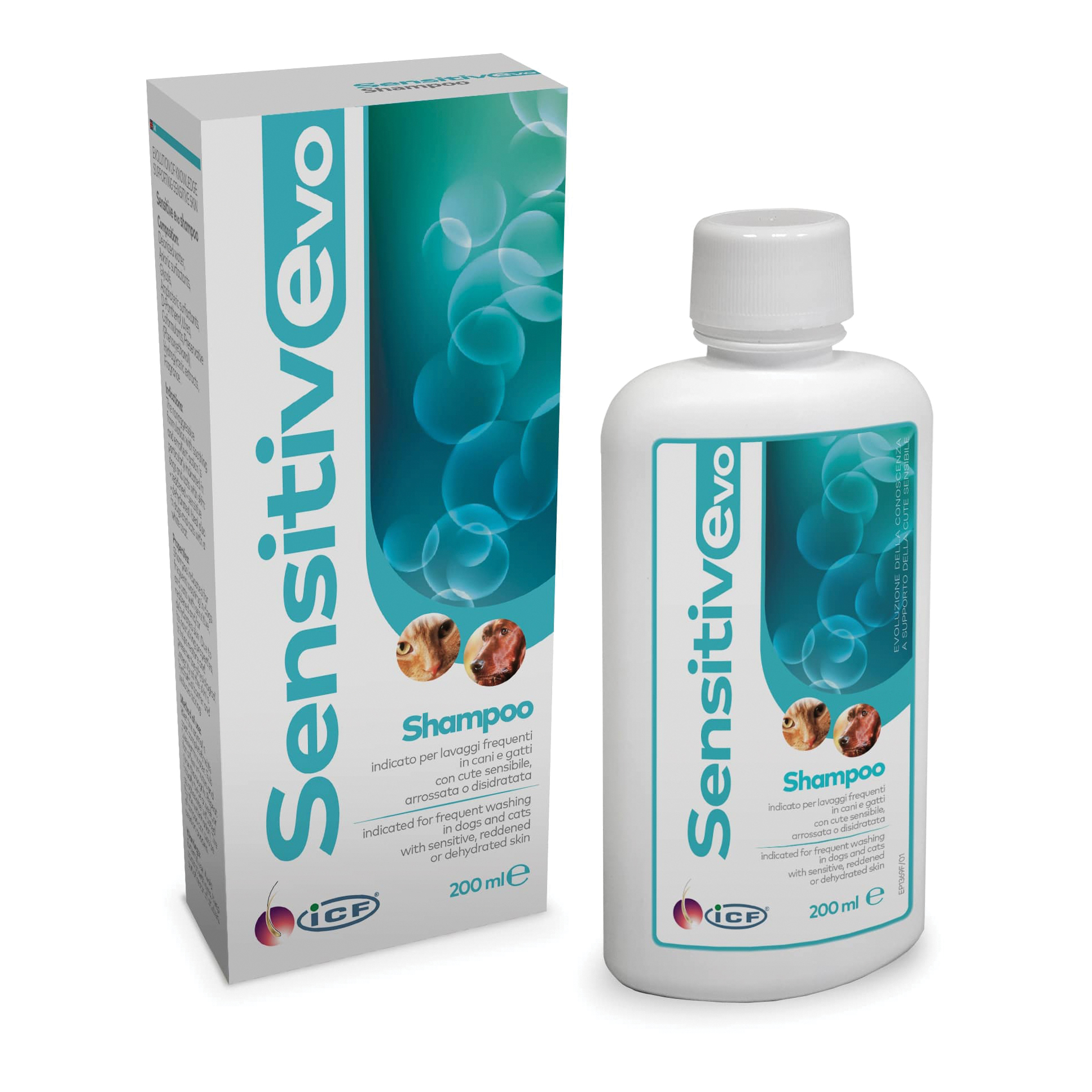 Shampoo sensitiv evo 200 ml