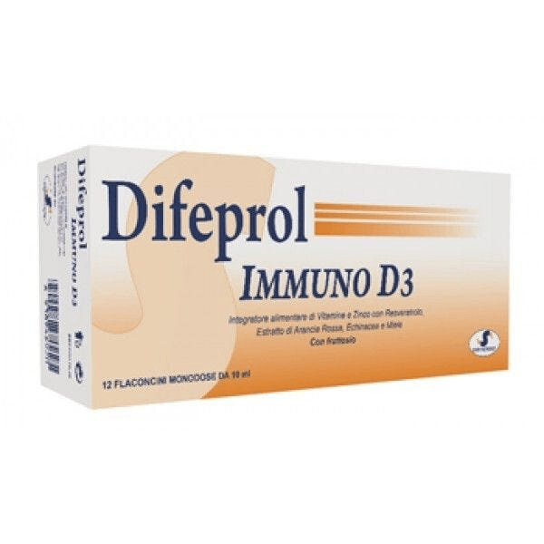 Difeprol Immuno D3 Integratore 15 Flaconcini