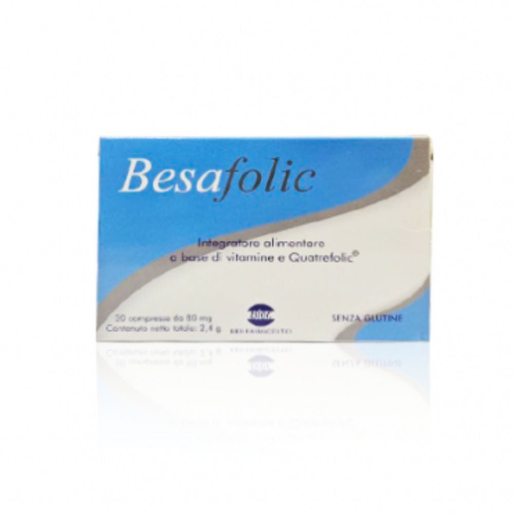 Bier Farmaceutici Besafolic Integratore Sistema Nervoso, 30 Compresse