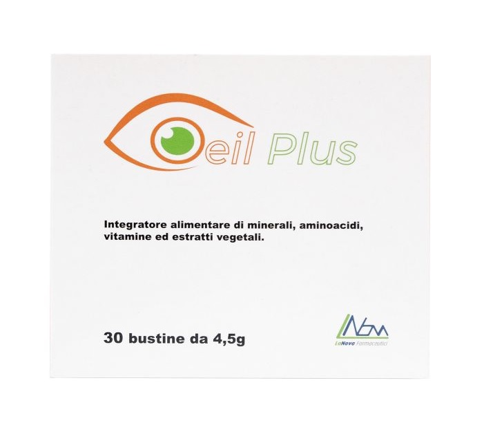 Oeil Plus Integratore Per La Funzione Visiva E Per Contrastare La Stanchezza 30 Bustine