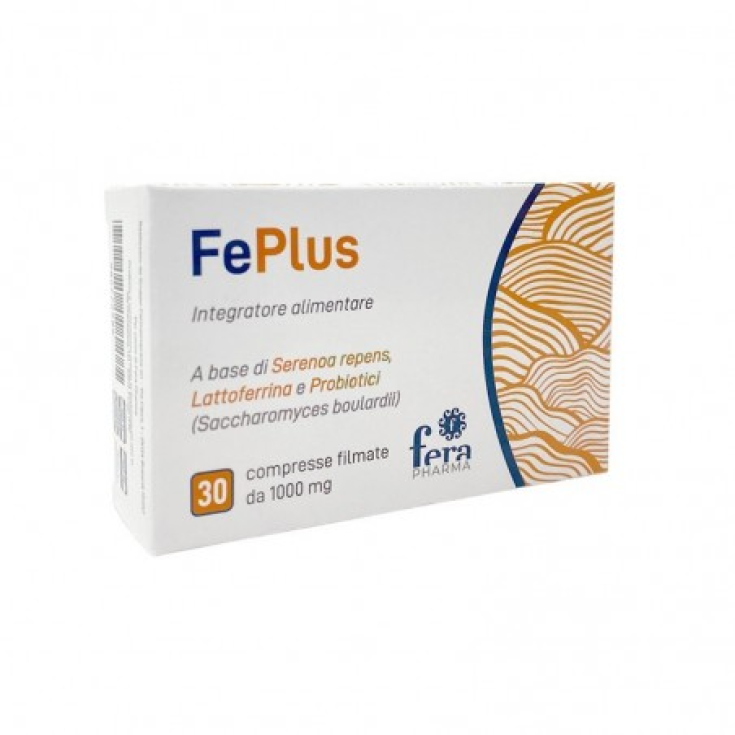 Fera Pharma Feplus Integratore Probiotici Prostata e Vie Urinarie, 30 Compresse