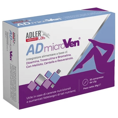 Admicroven Integratore Per la Funzionalità della Circolazione 30 Compresse — confronto prezzi