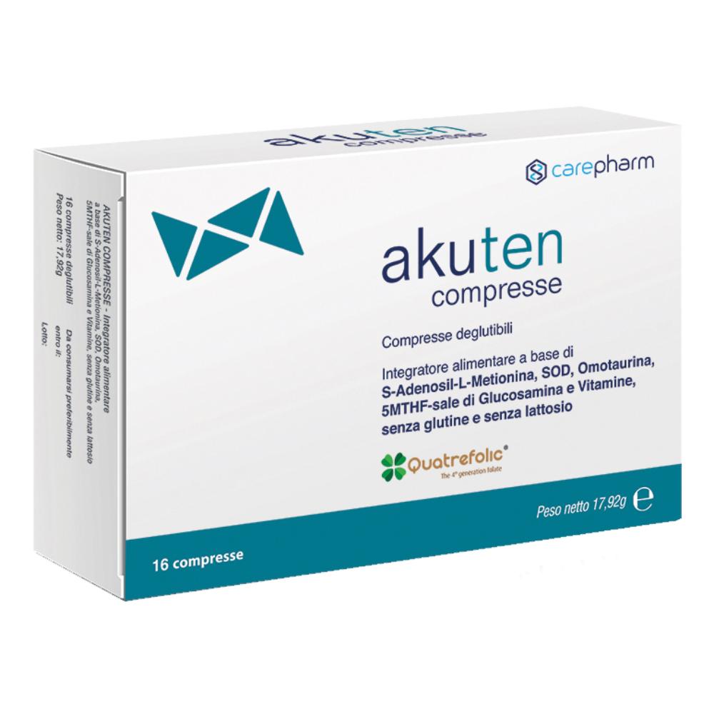 Akuten Integratore per il Benessere del Sistema Nervoso 16 Compresse