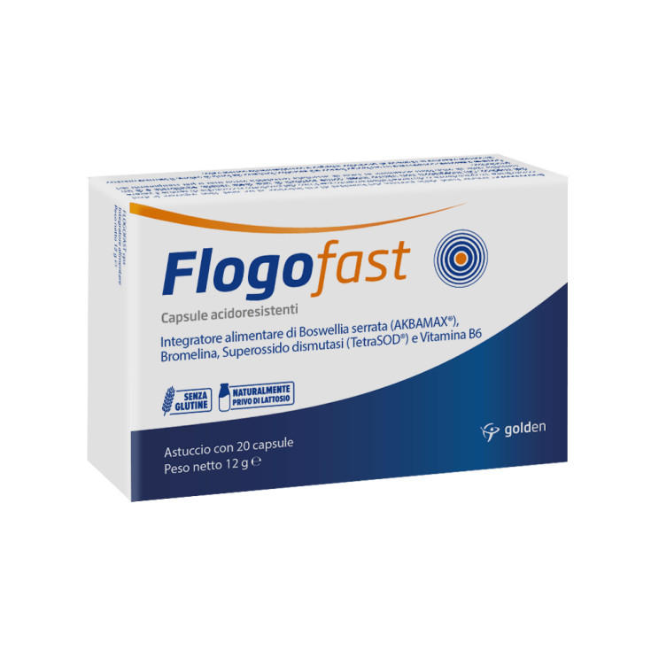 Flogofast Integratore Per La Funzione Articolare E Il Contrasto Delle Tensioni Localizzate 20 Capsule