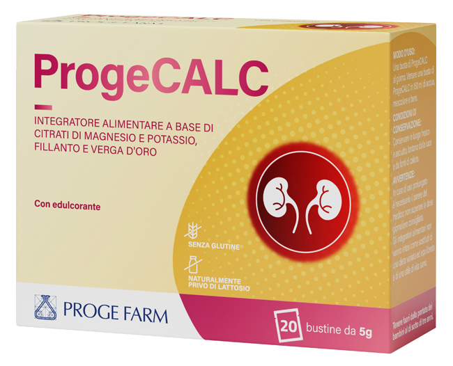 Progecalc Integratore Per Le Vie Urinarie 20 Bustine — confronto prezzi
