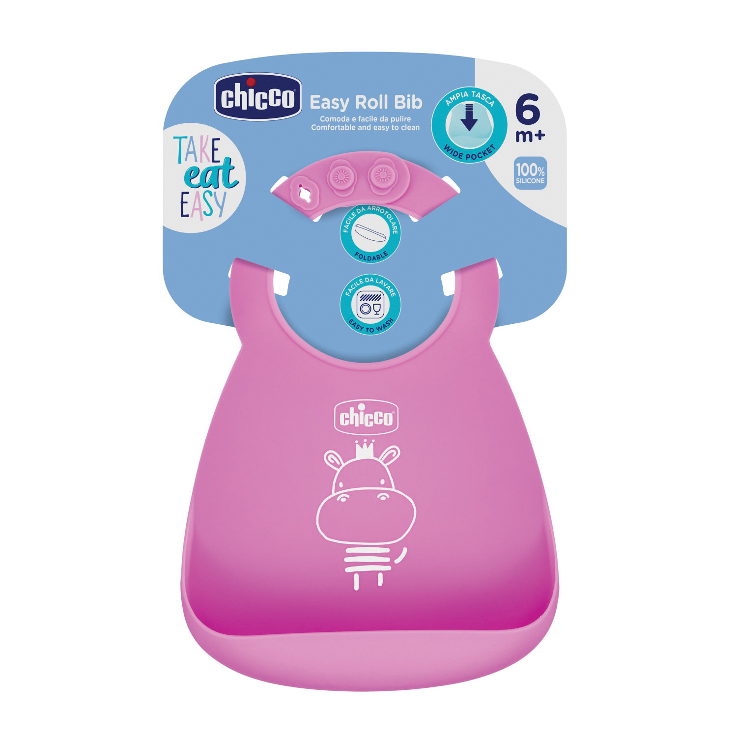 Chicco bavaglia silicone rosa — confronto prezzi