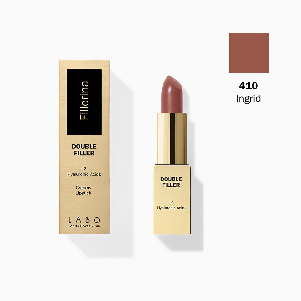 Labo Fillerina - Double Filler Lipstick cremoso numero 410 Ingrind - 3,5 millilitri — confronto prezzi