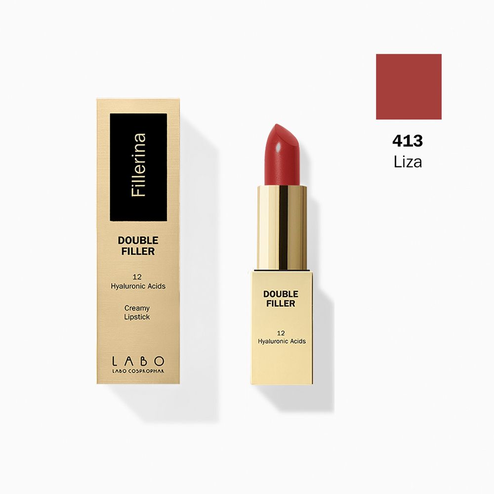 LABO Fillerina Double Filler 12 Hyaluronic Acids Creamy Rossetto Colore 413 Liza 3,5 ml