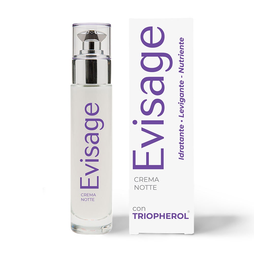 Evisage Crema Notte Idratante Rinfrescante E Illuminante 50ml