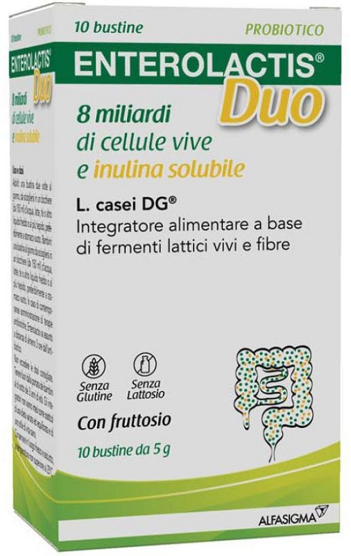 ENTEROLACTIS DUO 10BUST — confronto prezzi