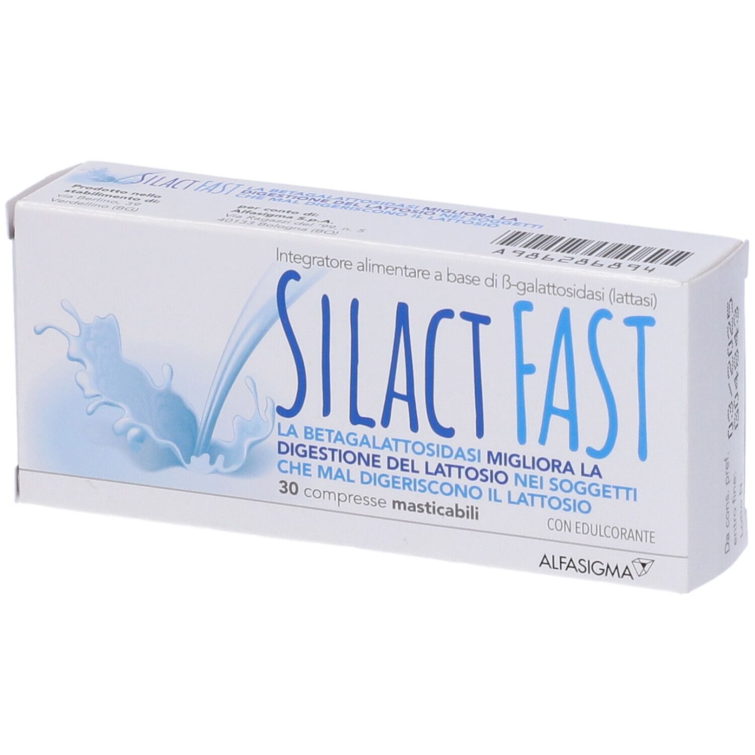 Silact fast 30 compresse masticabili