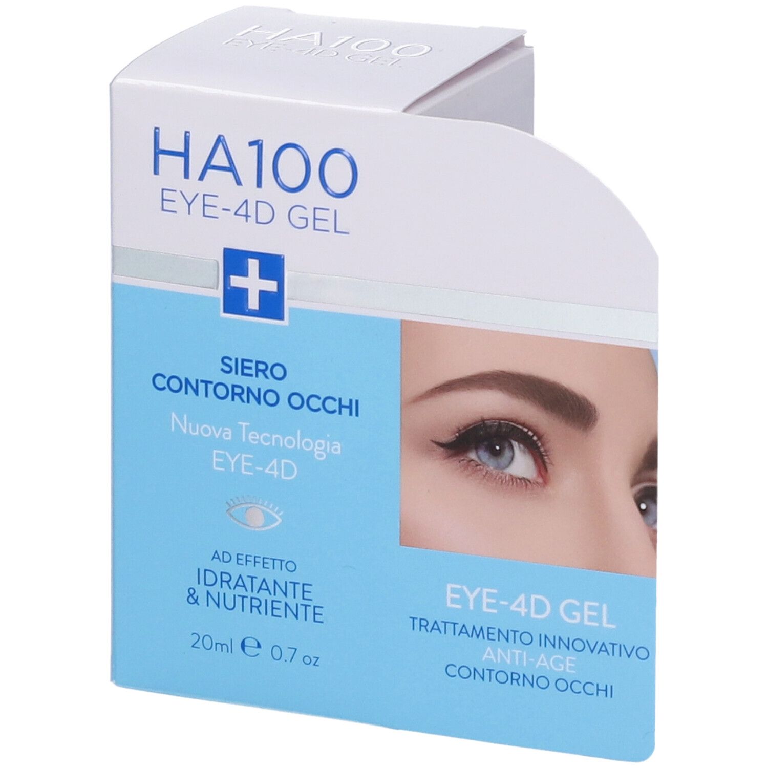 HA100 Siero Gel Contorno Occhi Eye-4D 20 ml